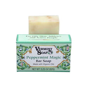 Vermont Hand Made Peppermint Magic Bar Soap 3.5 Oz
