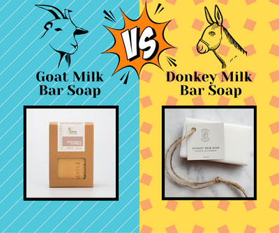 Goat Milk vs. Donkey Milk Bar Soap: Nourishing Natural Beauty Allies