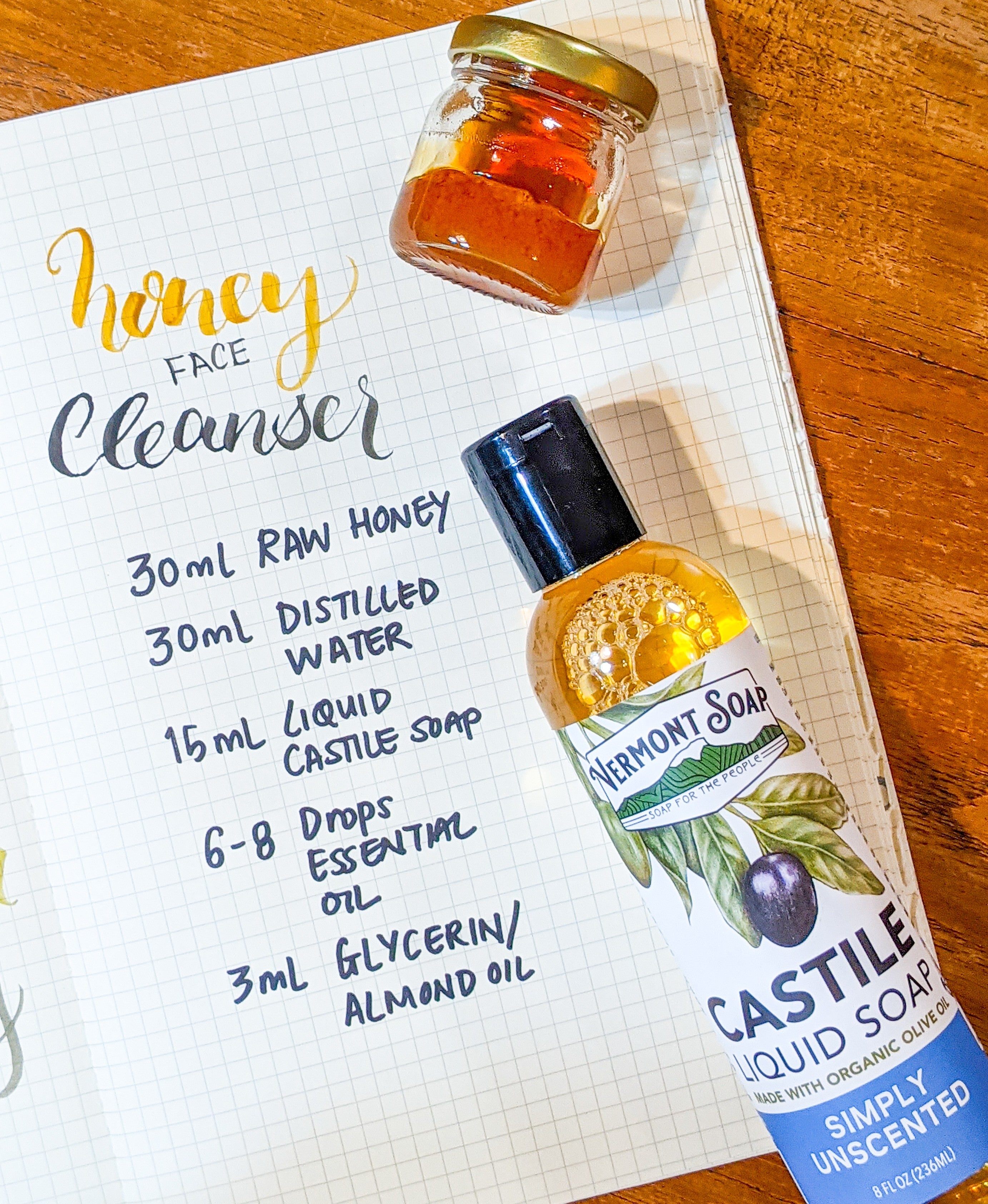 All Natural, No Nasties Honey Mask