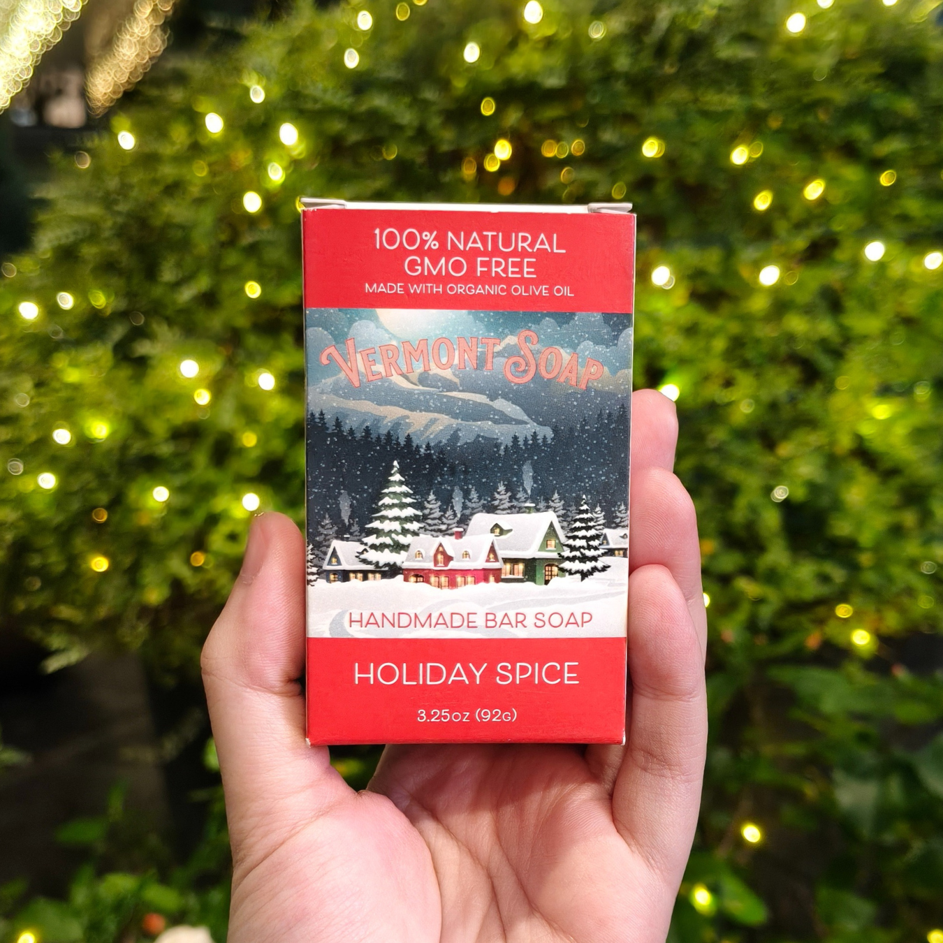 Vermont Hand Made Holiday Spice Bar Soap 3.5oz