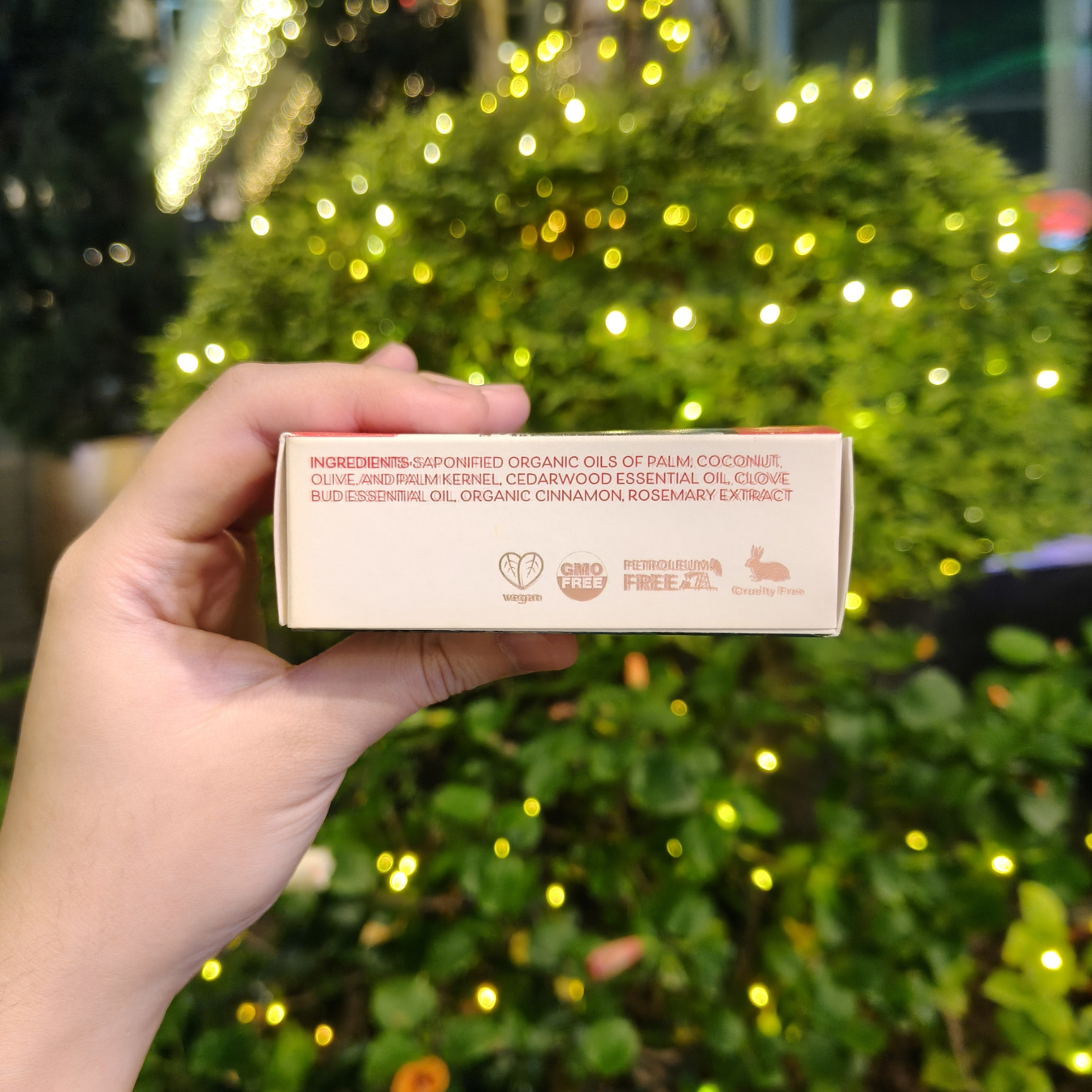 Vermont Hand Made Holiday Spice Bar Soap 3.5oz