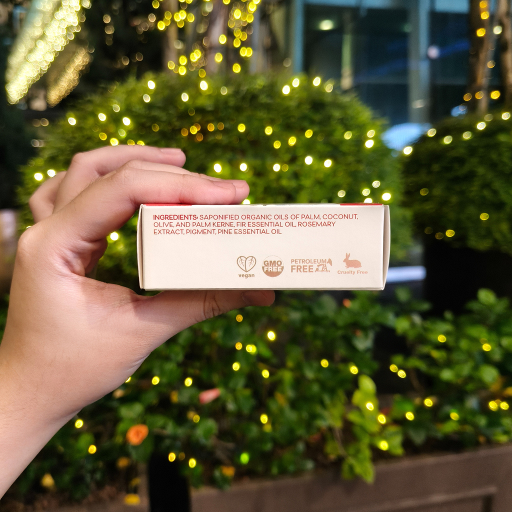 Vermont Hand Made Christmas Tree Bar Soap 3.5oz