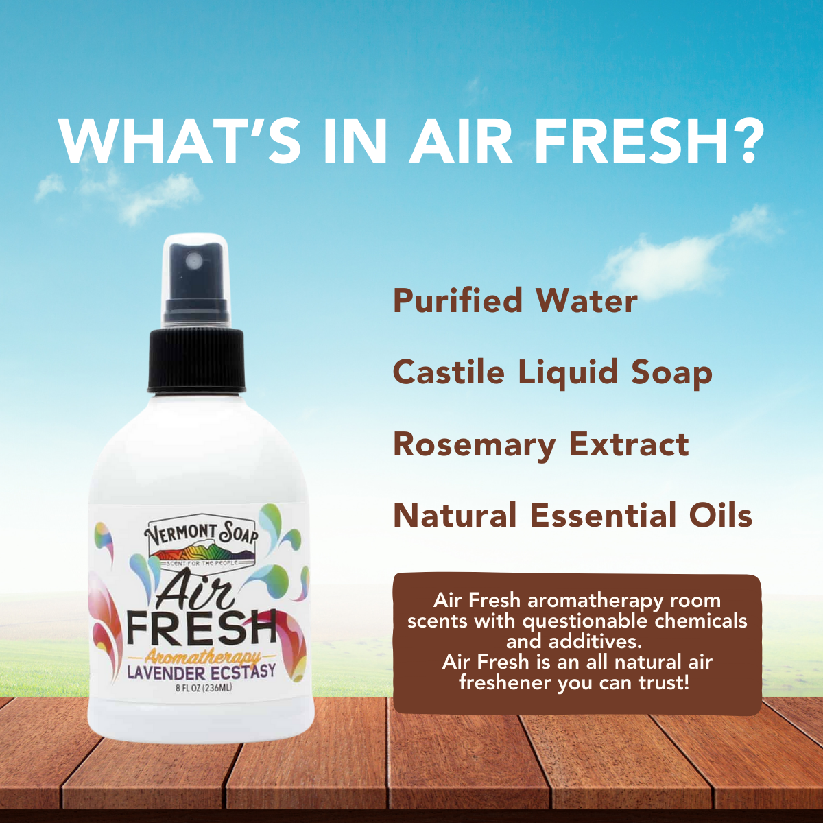 Air Fresh - Natural Aromatherapy Spray