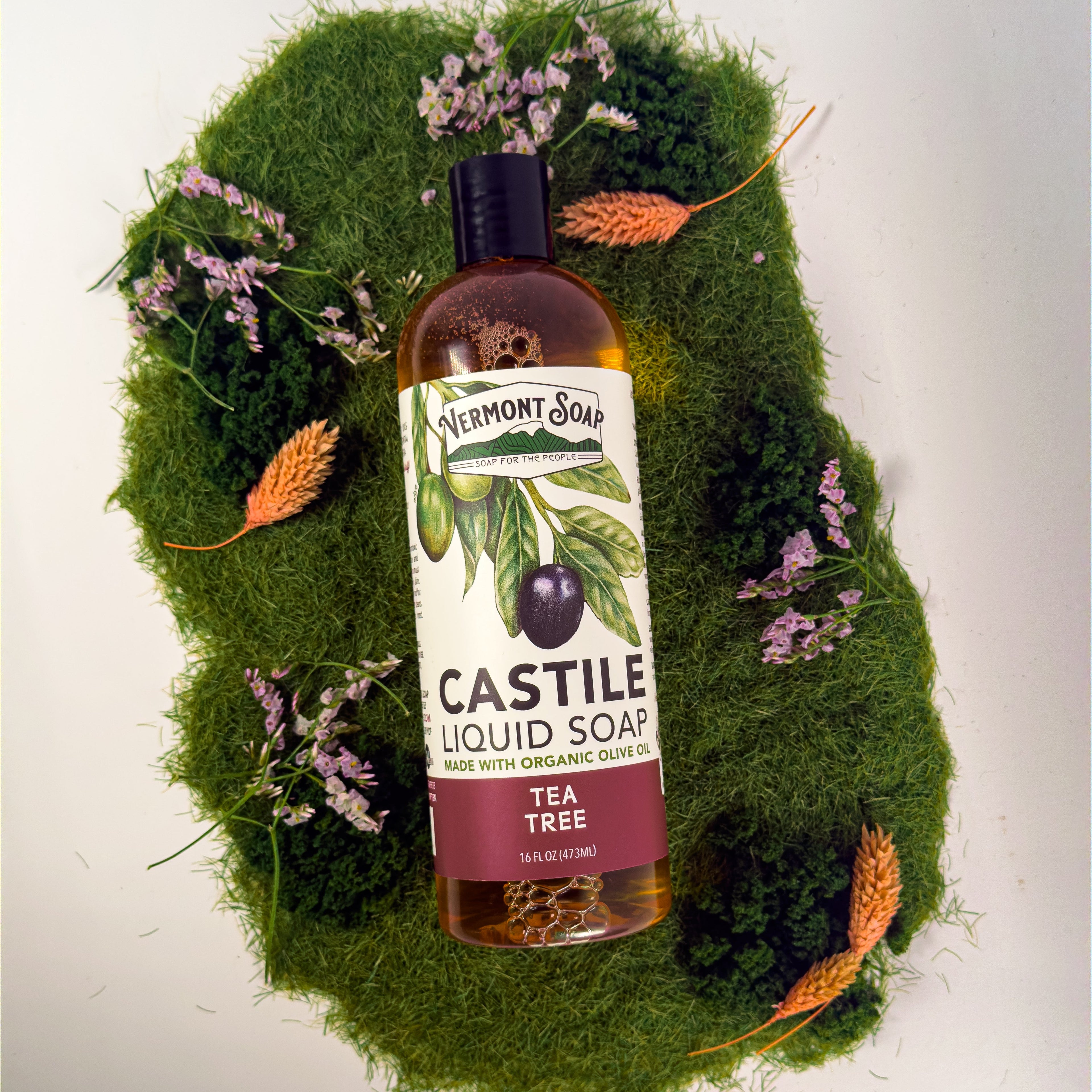 Vermont Tea Tree Liquid Castile Soap