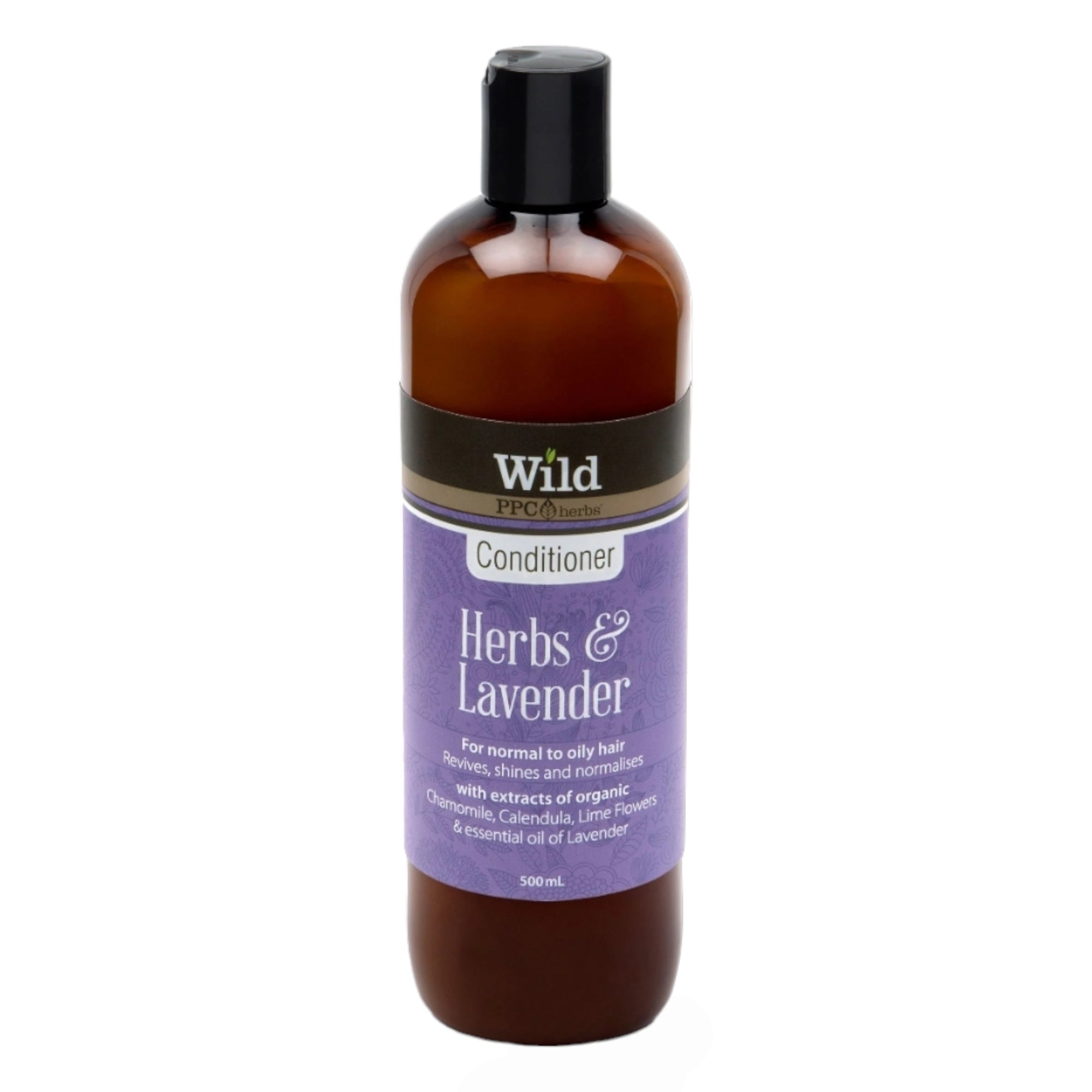 Wild – Herbs & Lavender Shampoo / Conditioner for NORMAL TO OILY HAIR