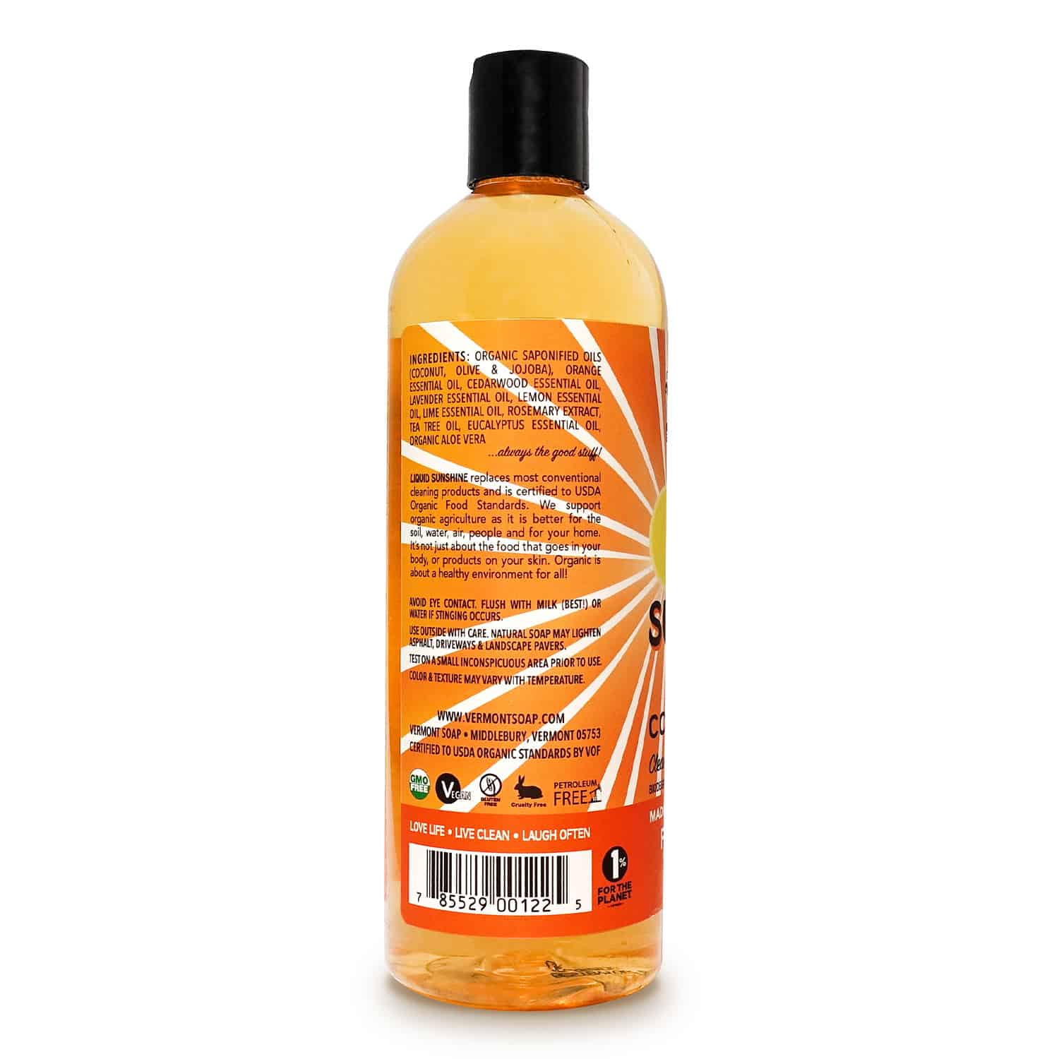 Liquid Sunshine Citrus All Purpose – The Castile Soap Shop
