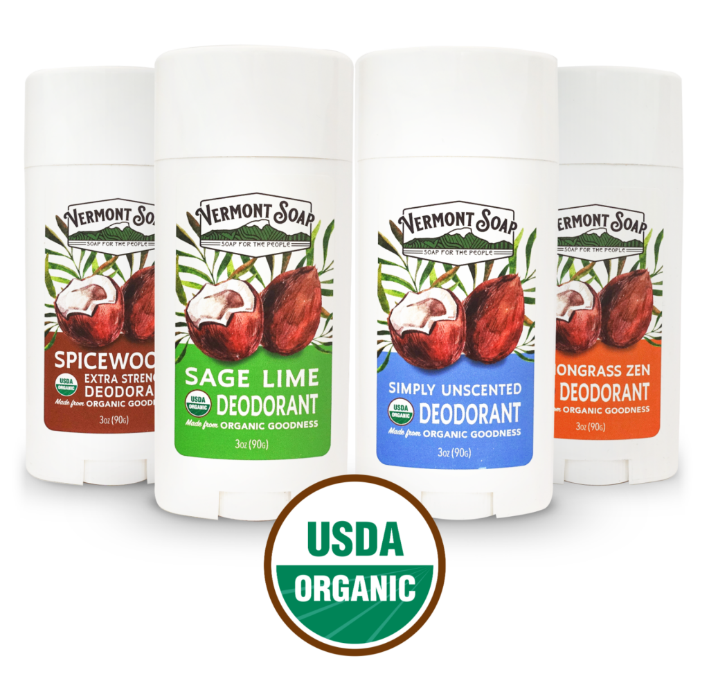 Organic Deodorant 3oz (90g)