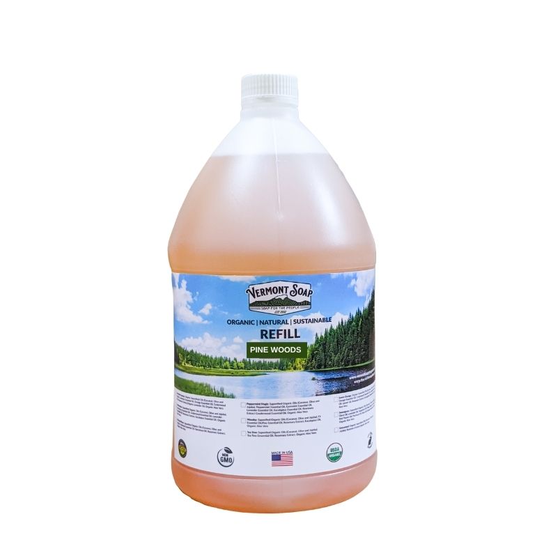 Pine Woods Liquid Castile (1 Gallon)