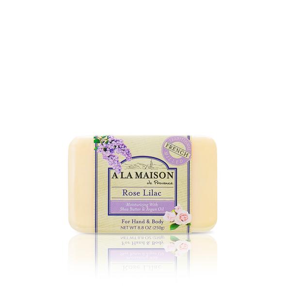A La Maison Rose Lilac Bar Soap 8.8 oz (250g)
