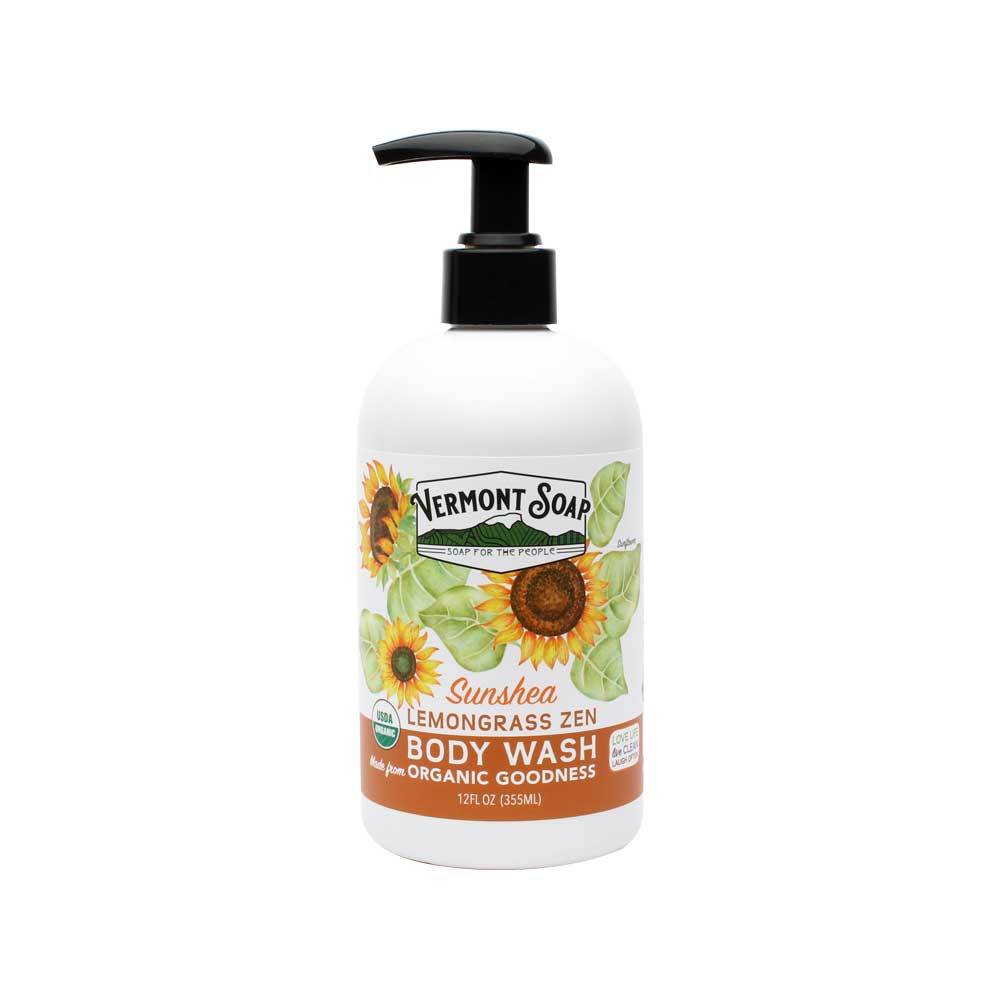 Sunshea Lemongrass Organic Body Wash