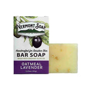 Vermont Hand Made Oatmeal Lavender Bar Soap 3.25 Oz