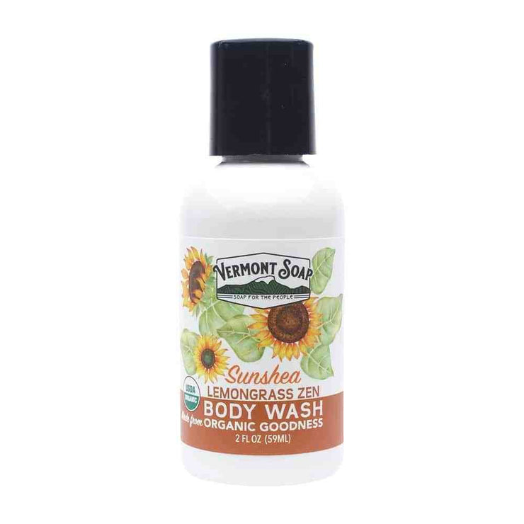 Sunshea Lemongrass Organic Body Wash