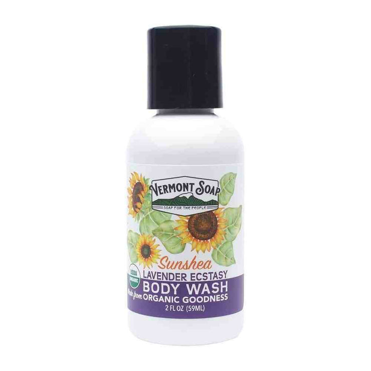 Sunshea Lavender Ecstasy Organic Body Wash