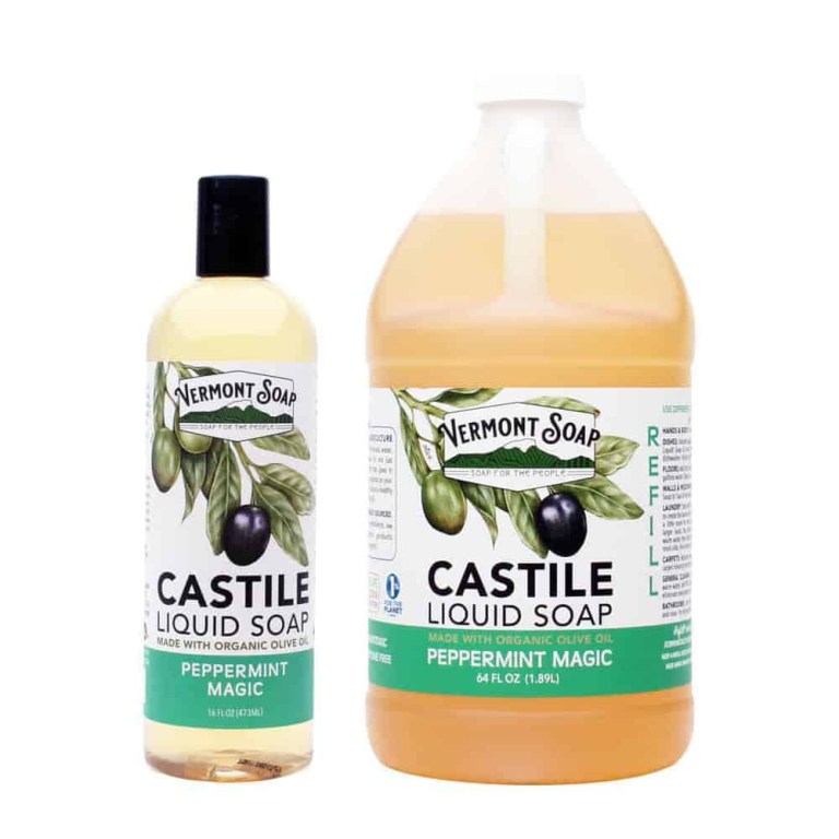 Vermont Peppermint Magic Liquid Castile