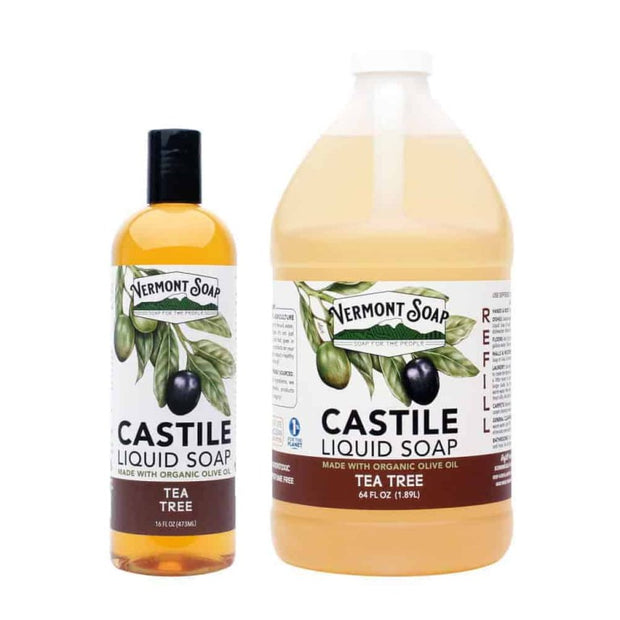 Vermont Tea Tree Liquid Castile Soap