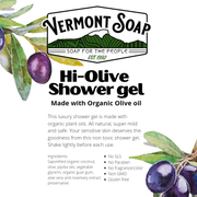 Vermont Mobile Refills - Hi-Olive Shower Gel