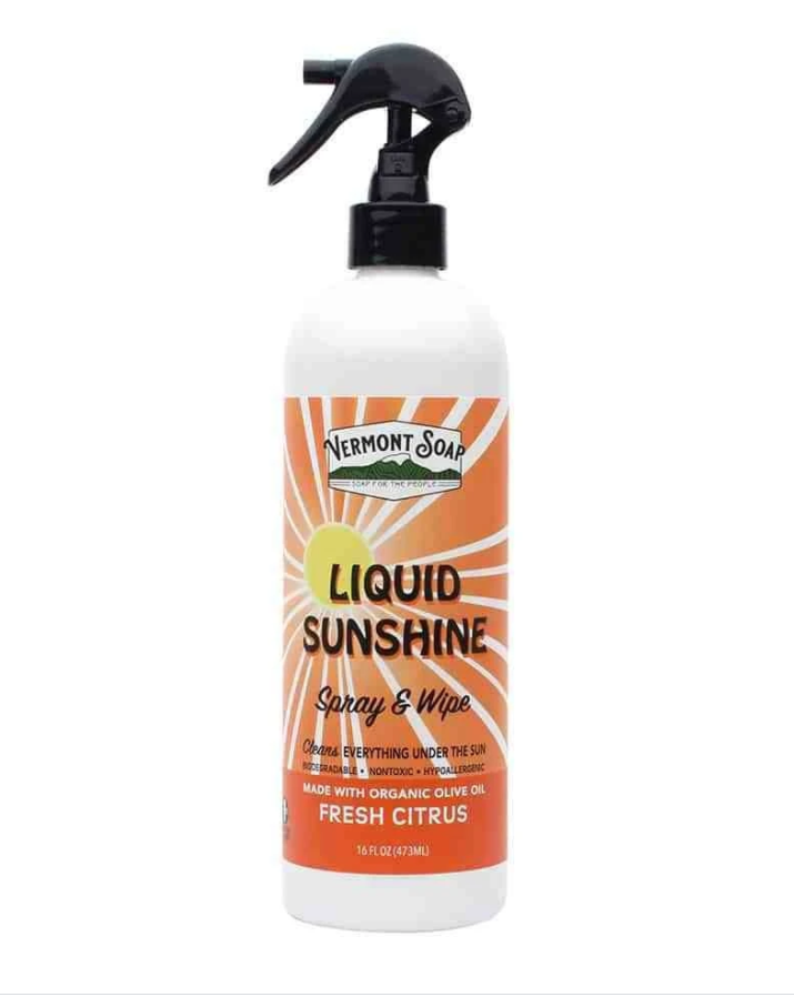 Liquid Sunshine Spray & Wipe Surface Cleaner 16 oz