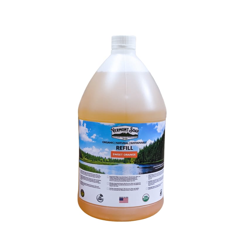 Sweet Orange Liquid Castile (1 Gallon)