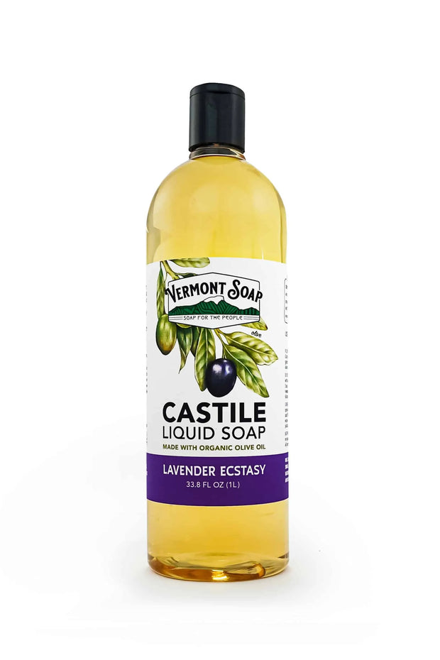 Vermont Soap Castile Liquid Soap Lavender Ecstasy