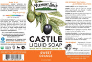 Vermont Sweet Orange Liquid Castile