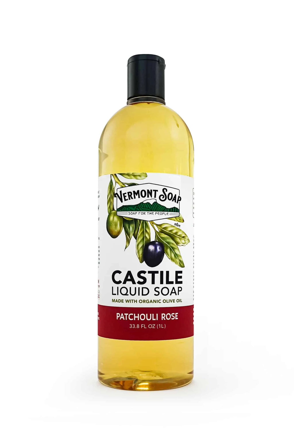 Vermont Soap Liquid Castile Soap Patchouli Rose