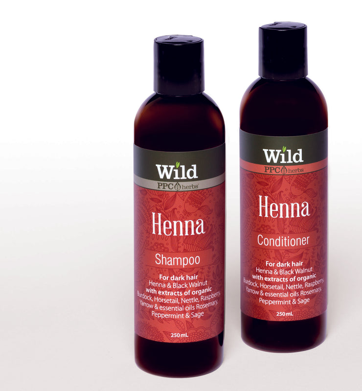 Wild – Henna Shampoo / Conditioner for DARK HAIR