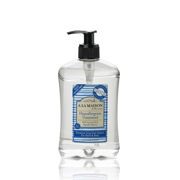 A La Maison Hypoallergenic Unscented Liquid Soap 500 ml