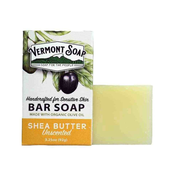 Vermont Hand Made Shea Butter Bar Soap 3.5 Oz