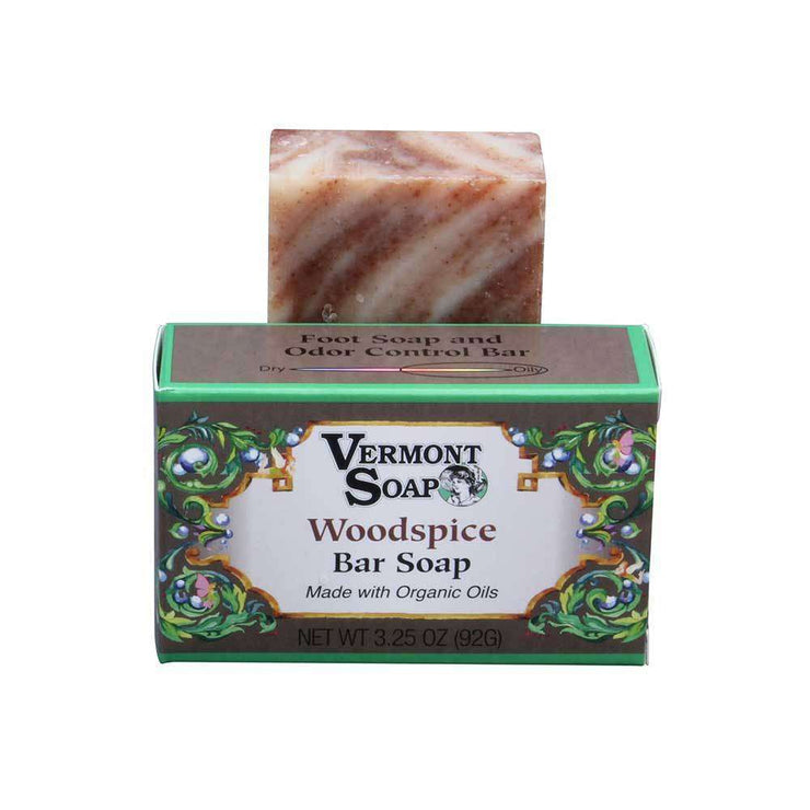 Vermont Woodspice Hand Made Bar Soaps 3.5 Oz