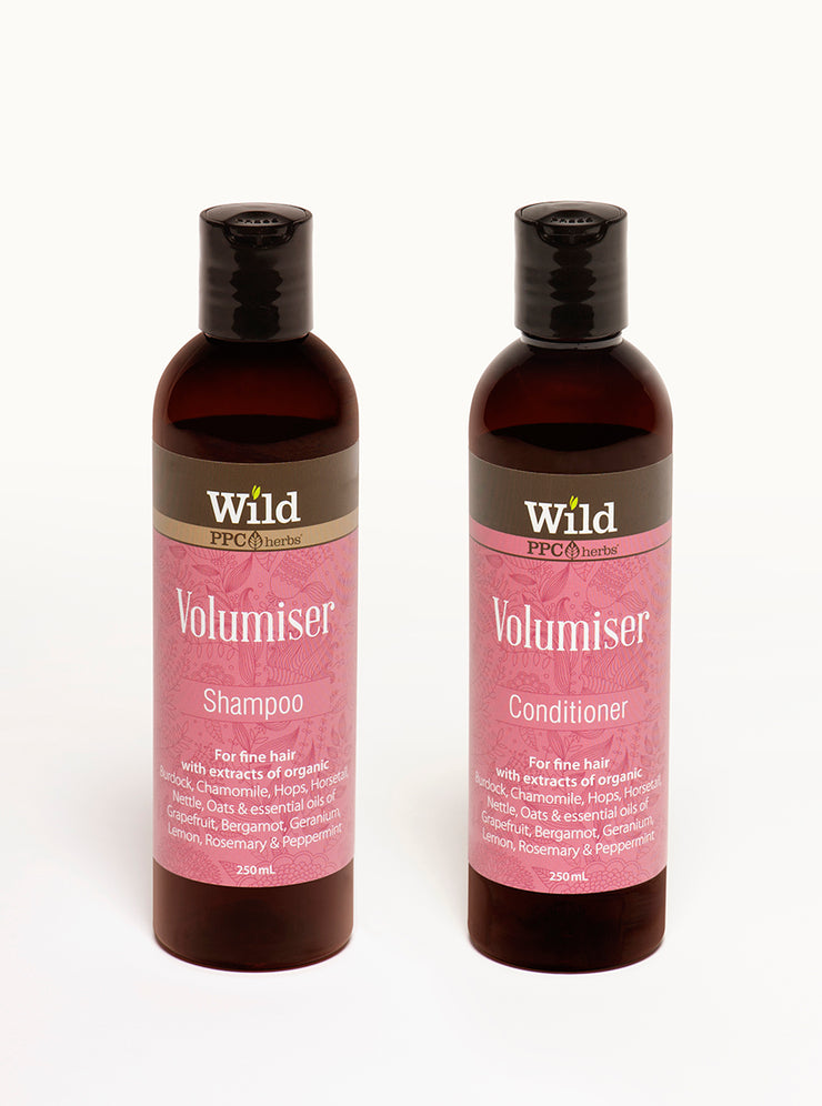 Wild – Volumiser Shampoo / Conditioner for FINE HAIR